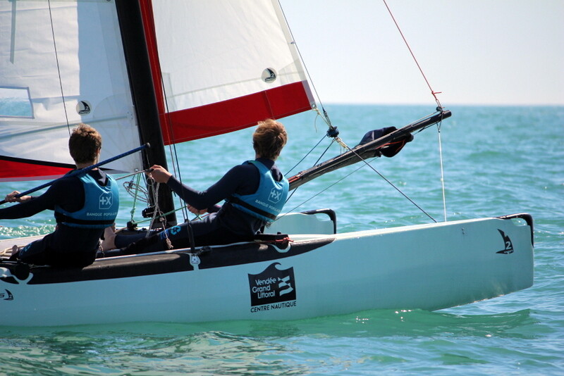 centre-nautique-2022 - stage catamaran ©Vendée Grand Littoral