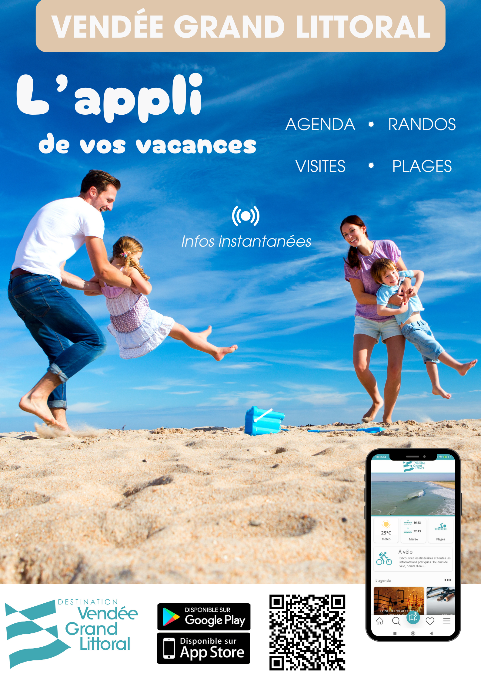 Affiche Appli mobile été